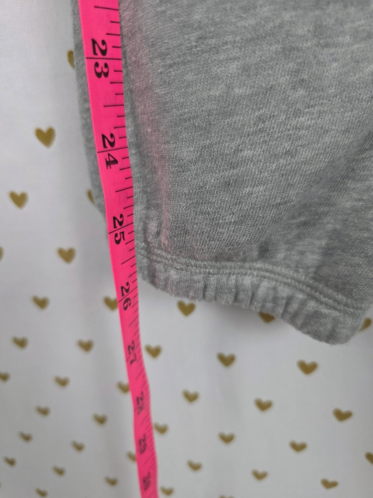 Victoria's Secret PINK Sequin Chevron Hoodie Jogger Set Gray Pink M/XS