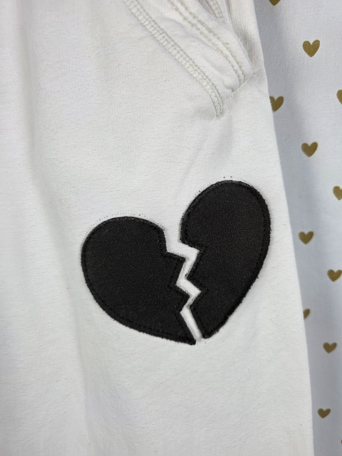 Victorias Secret PINK Vintage Y2k Boyfriend Sweats Heartbreaker Small