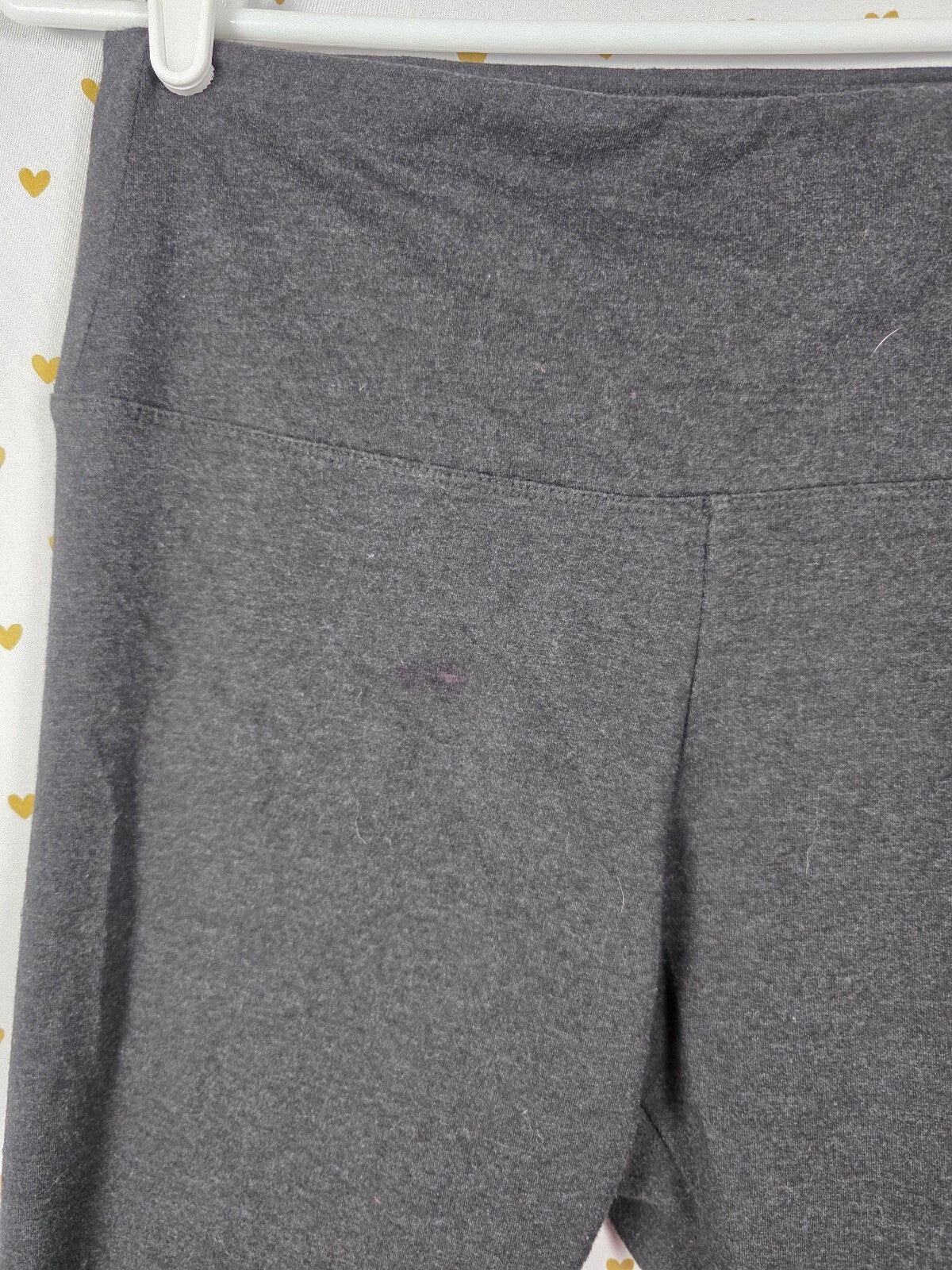 Victorias Secret Pink BLING Glitter Palm Tee Shirt Yoga Pant SET outfit LARGE