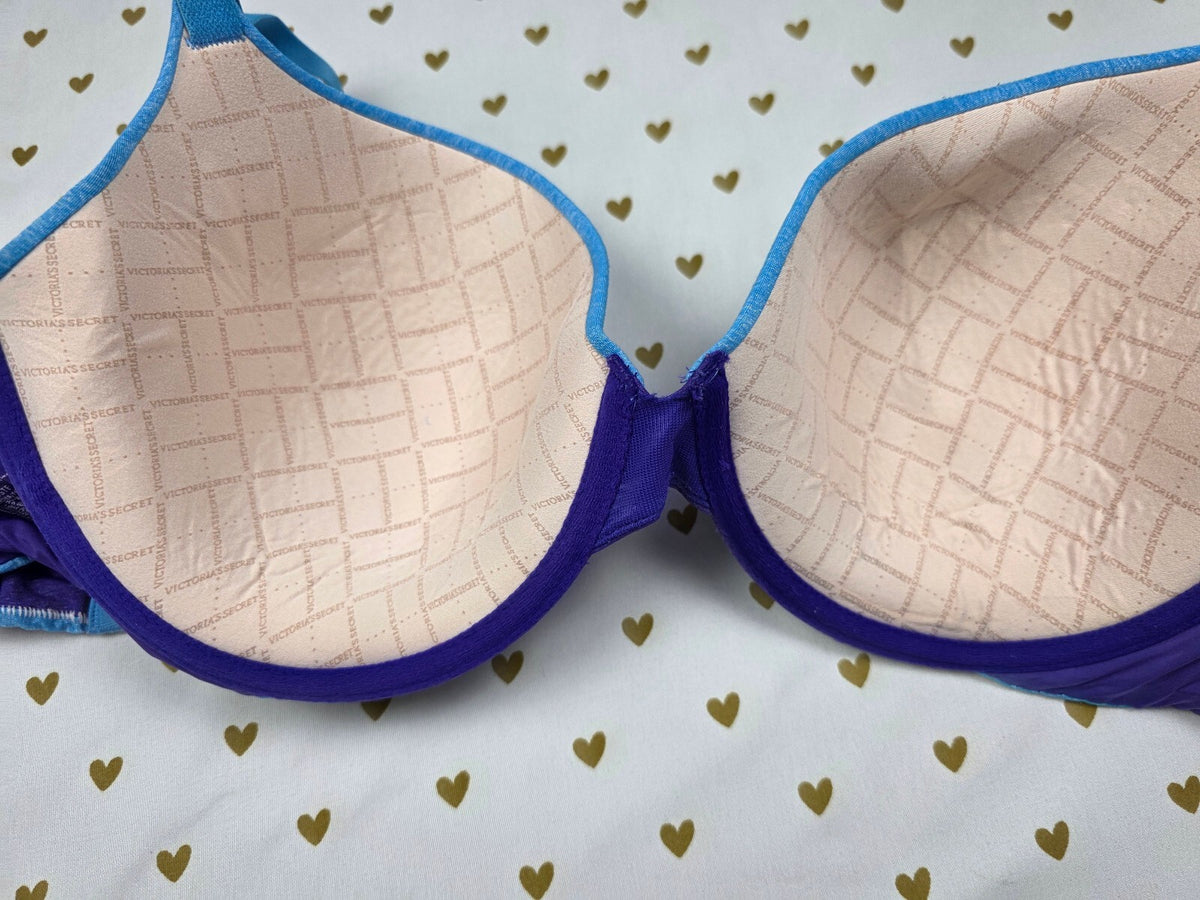 Victorias Secret 34DDD Lined Demi Balconette Bra