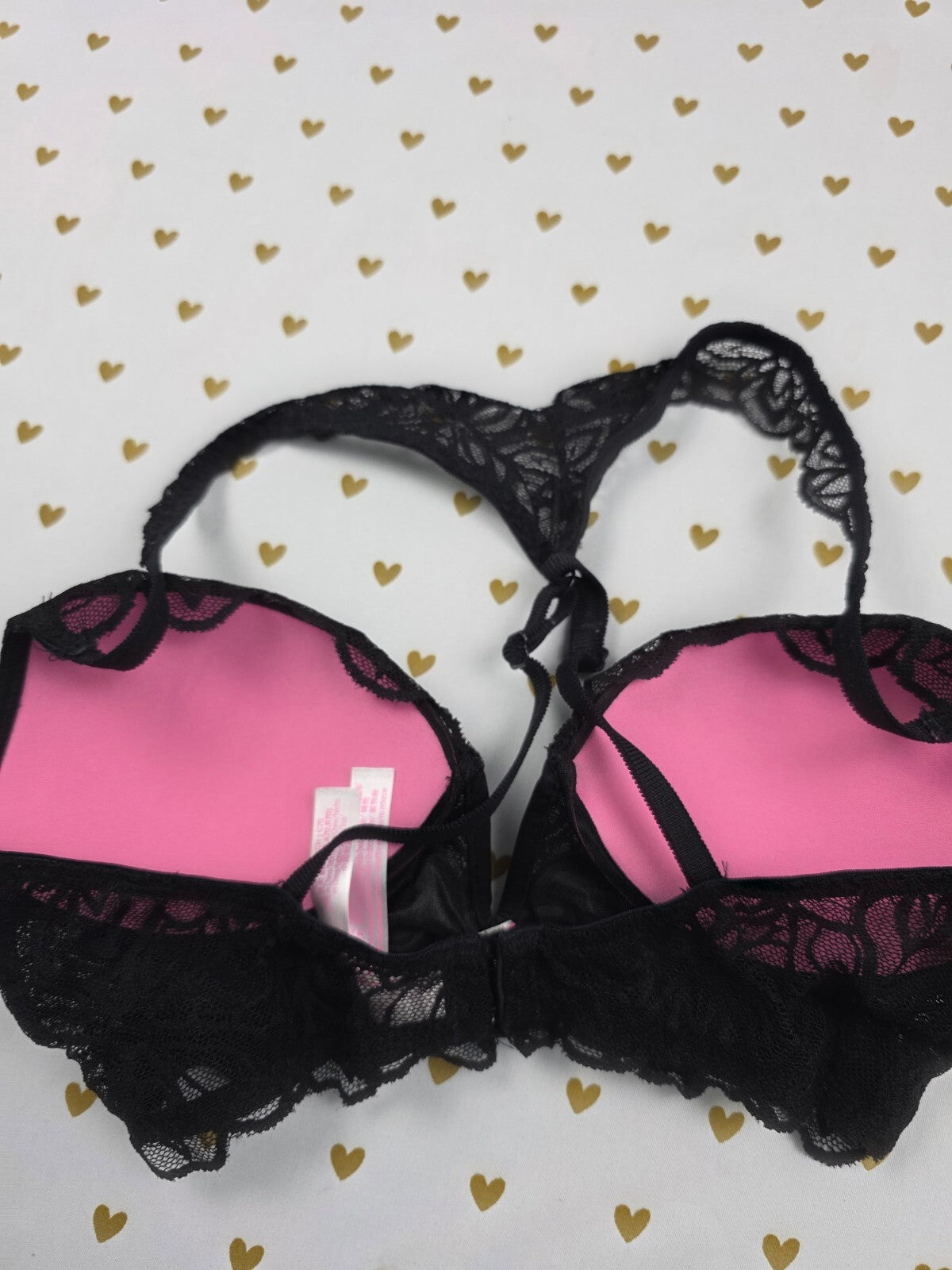 Victorias Secret Pink Racerback XS Bralette Bra Top Tank