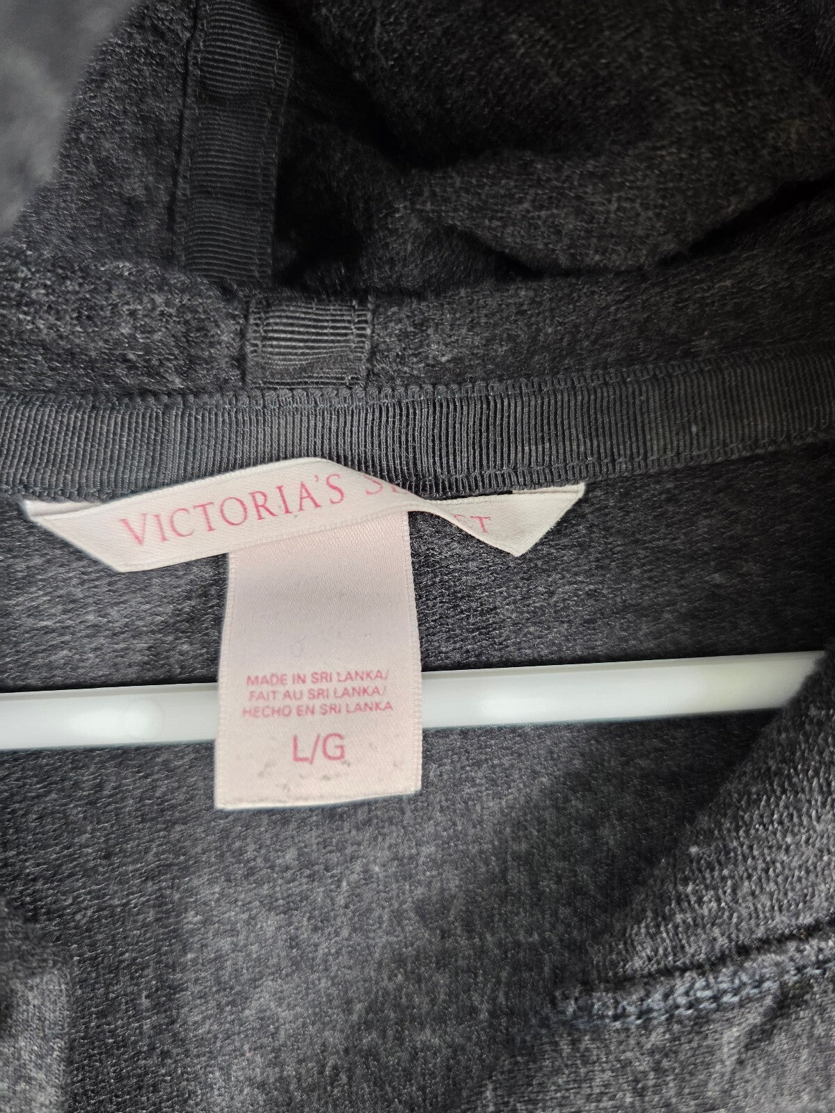 Victorias Secret Angels WINGS Studded Full Zip Hoodie Jacket Large