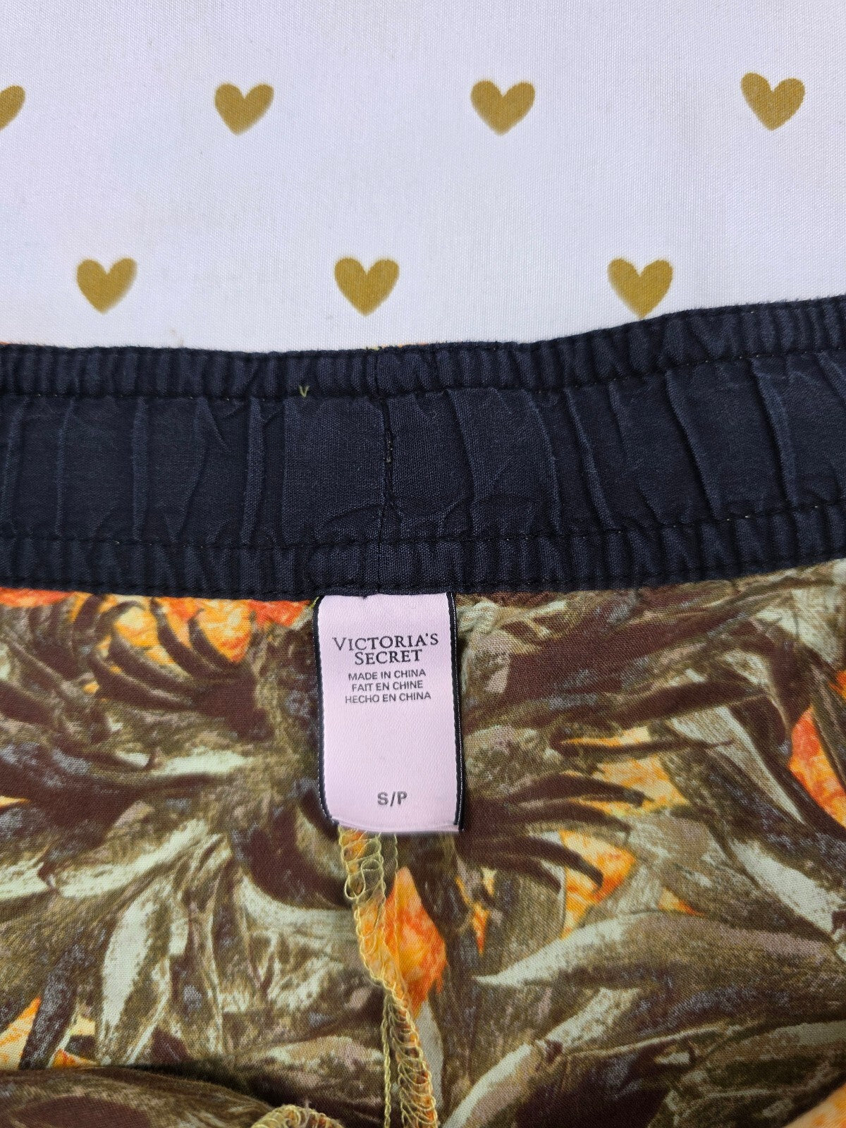 Victorias Secret Pineapples Small Sleep Shorts Boxers Pajama Bottoms