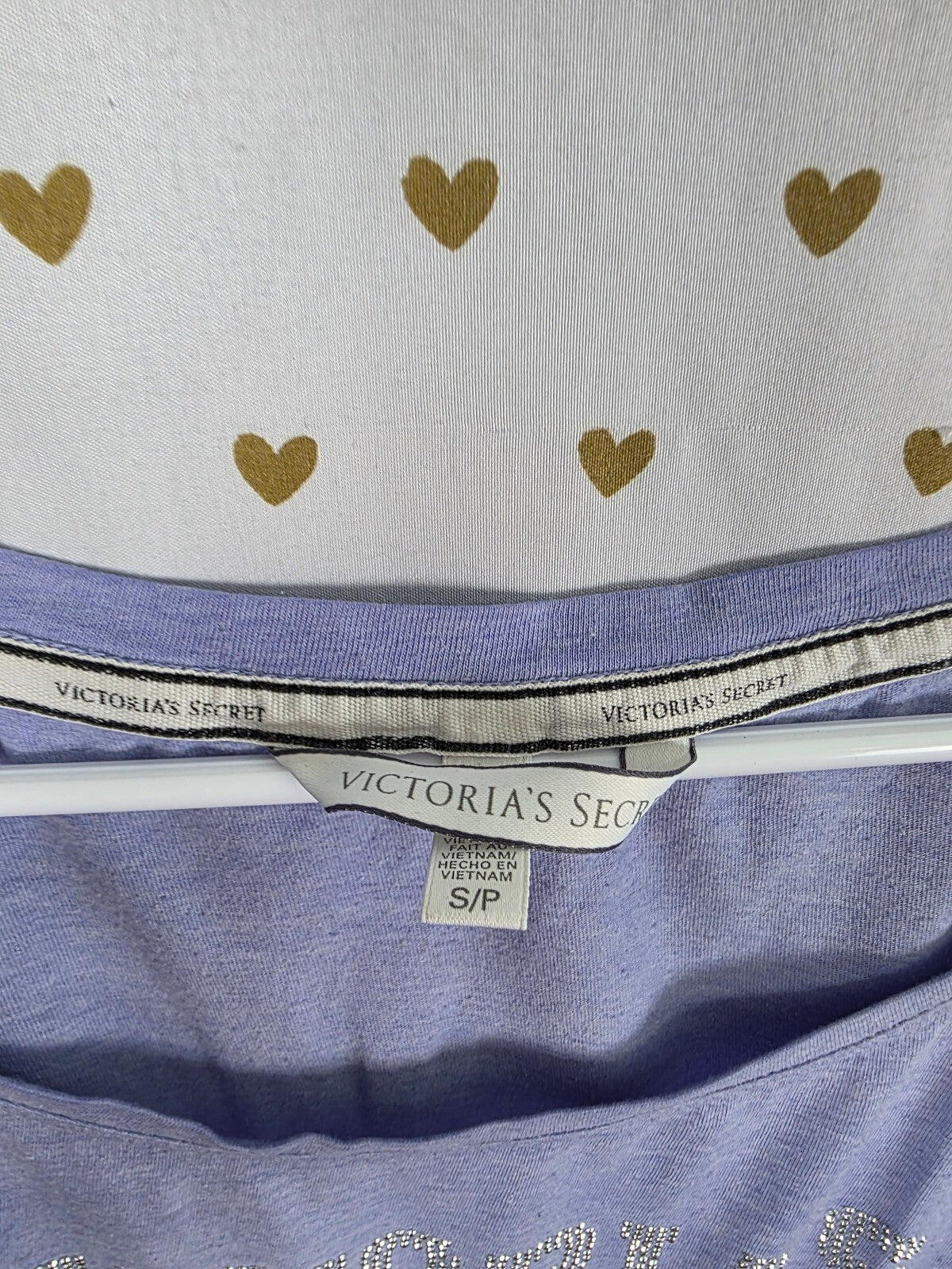 Victorias Secret NYC 2015 Fashion Show Bling Studded Tee shirt Small