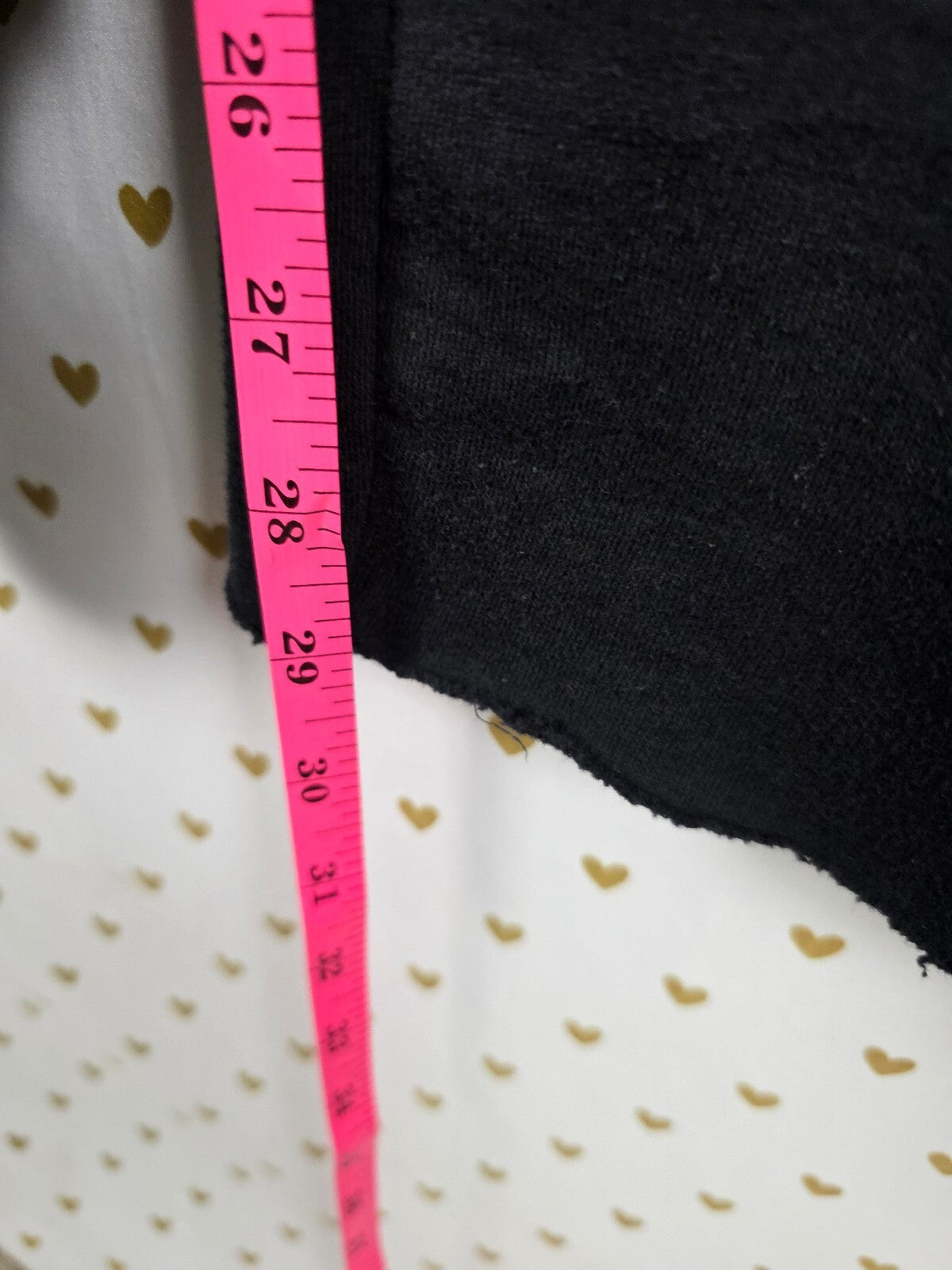 Victorias Secret PINK Boyfriend XS Diaper Butt Sweats Sweatpants Black Flare