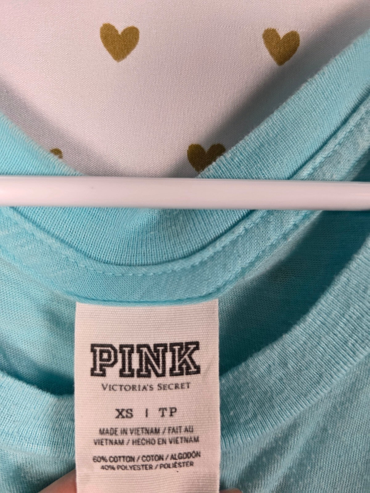 Victorias Secret PINK Colorblock Bling Sequined Tank Top XS