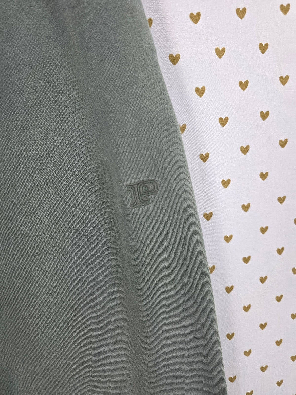Victorias Secret PINK Sage Green Sweats Sweatpants Joggers Pockets Large