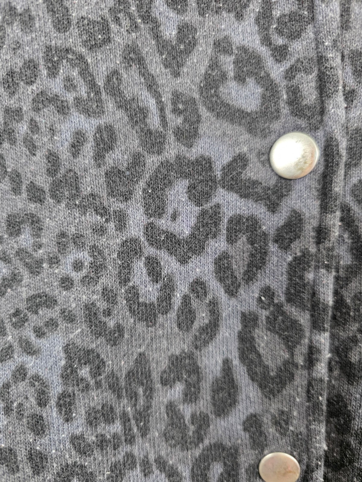 Victorias Secret Pink BLING CHEETAH LEOPARD Logo Varsity Bomber LARGE