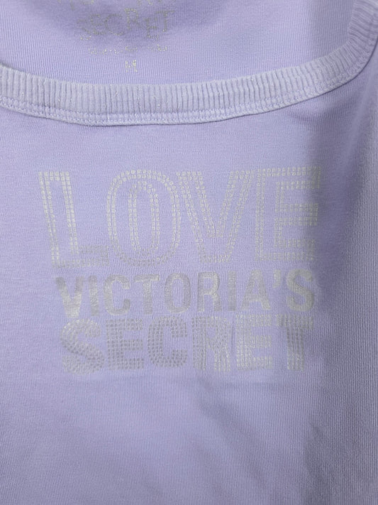 Victorias Secret VINTAGE y2k LOVE Tank Top MEDIUM Purple