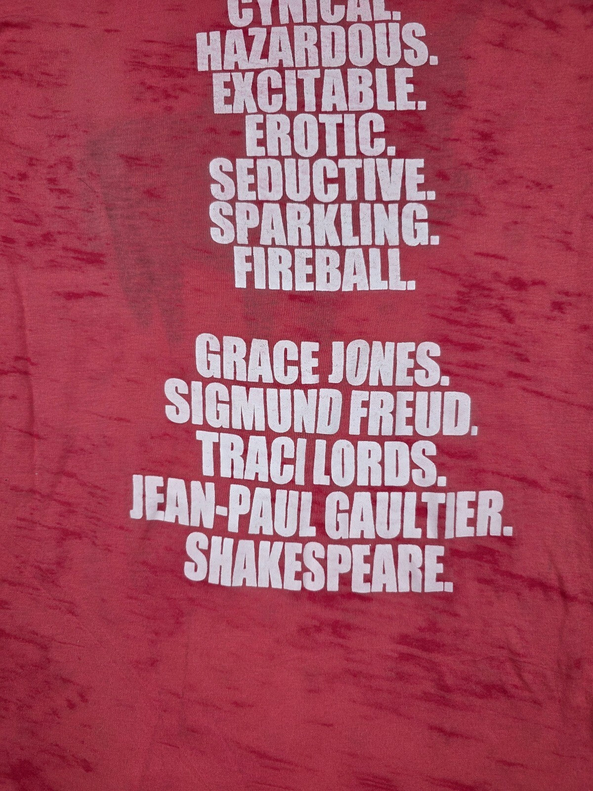 Victoria's Secret PINK Queen e.vil Taurus Zodiac Rhinestone Y2K Tee M
