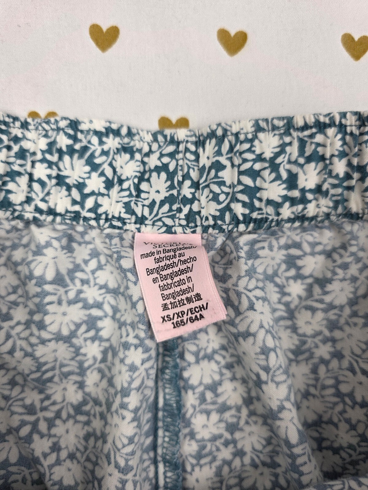Victorias Secret Floral XS Sleep Shorts Boxers Pajama Bottoms