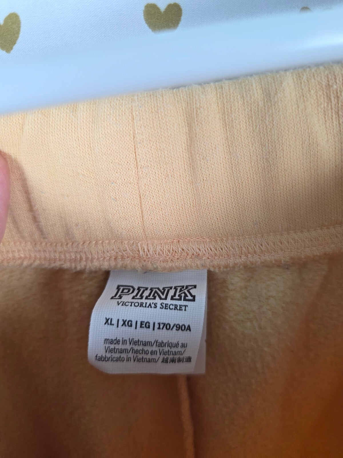 Victorias Secret PINK Sweatpants Logo sweats Joggers XL