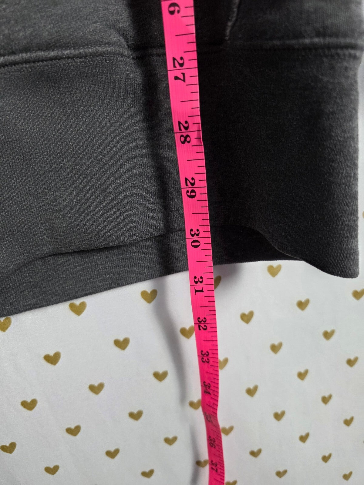 Victorias Secret PINK University Pullover Hoodie Sweater Dress Grey Large