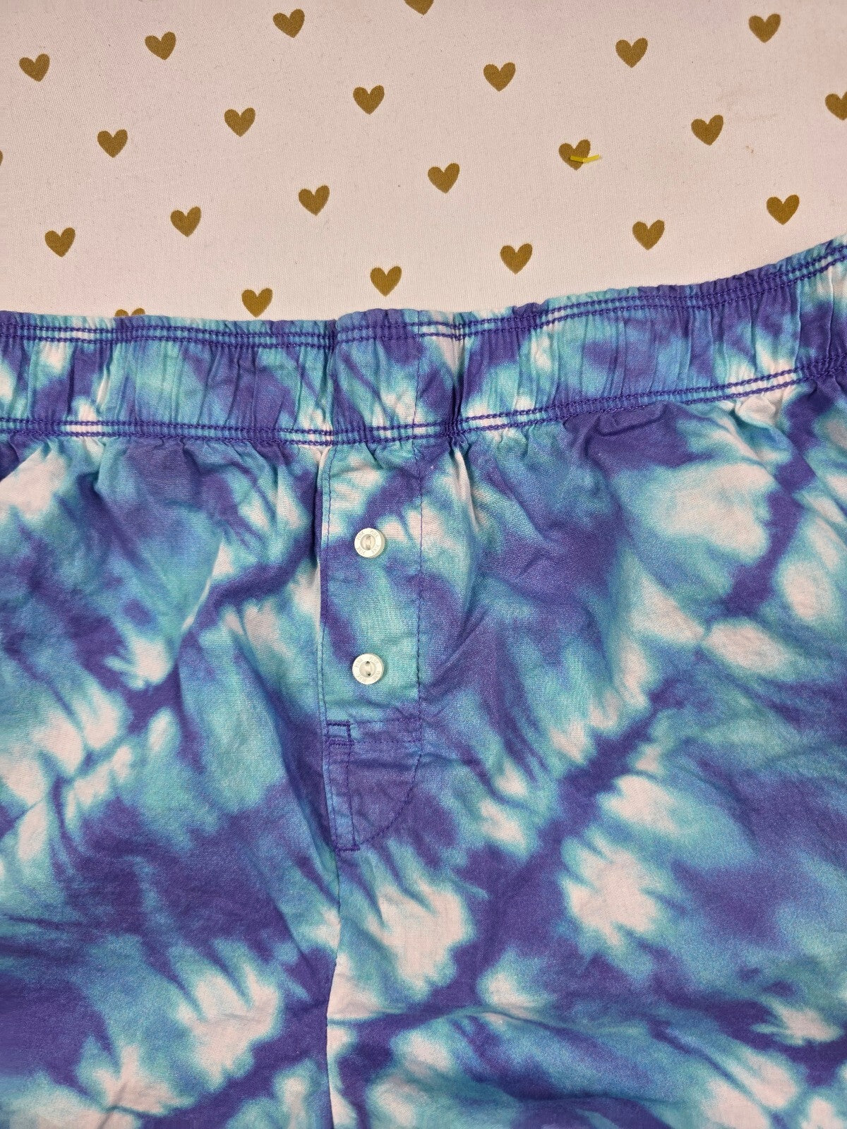 Victorias Secret PINK Tye Dye Small Sleep Shorts Boxers Pajama Bottoms