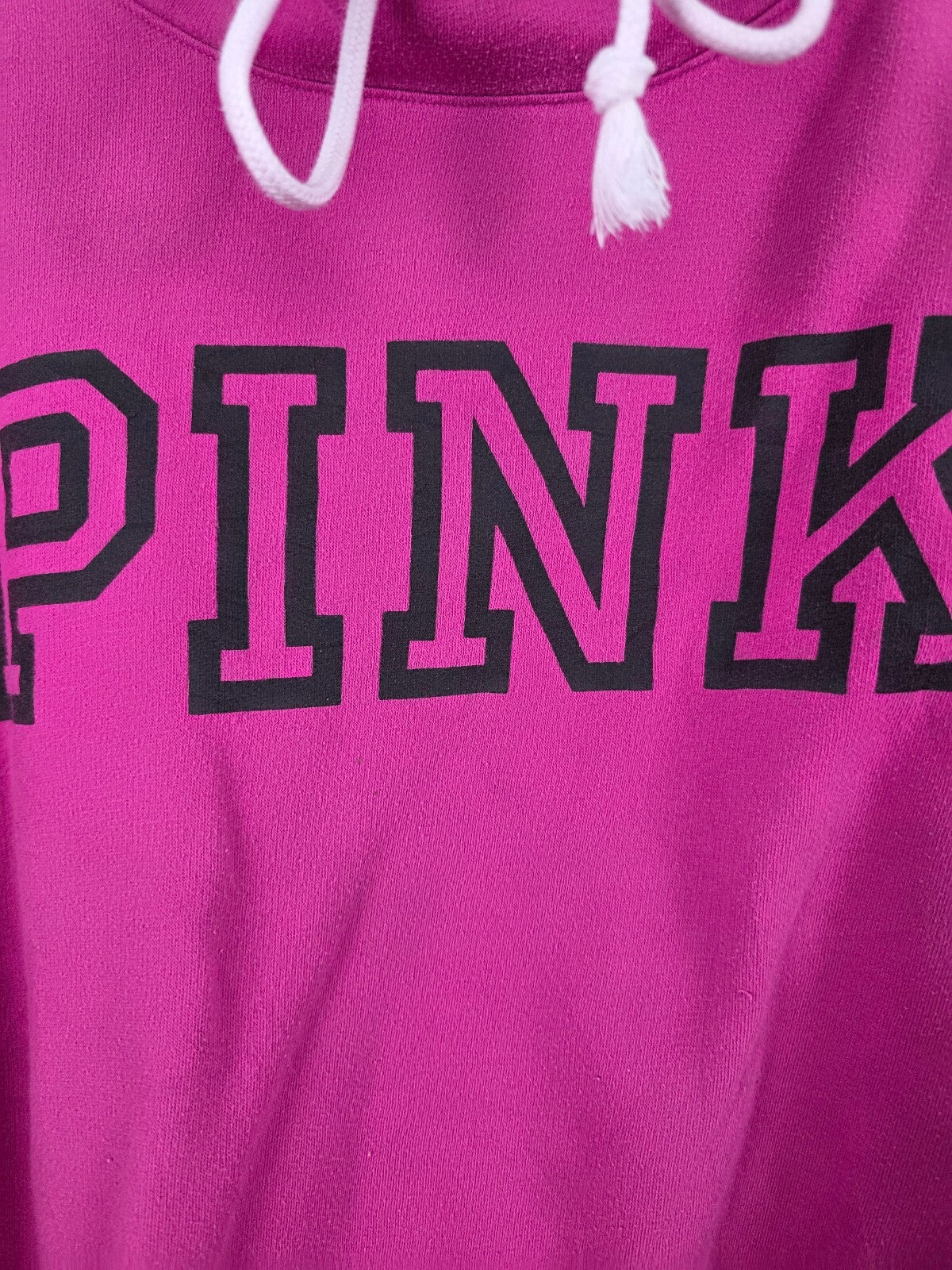 Victorias Secret Pink Slouchy Cowl Neck Sweater Shirt Logo 2XL XXL
