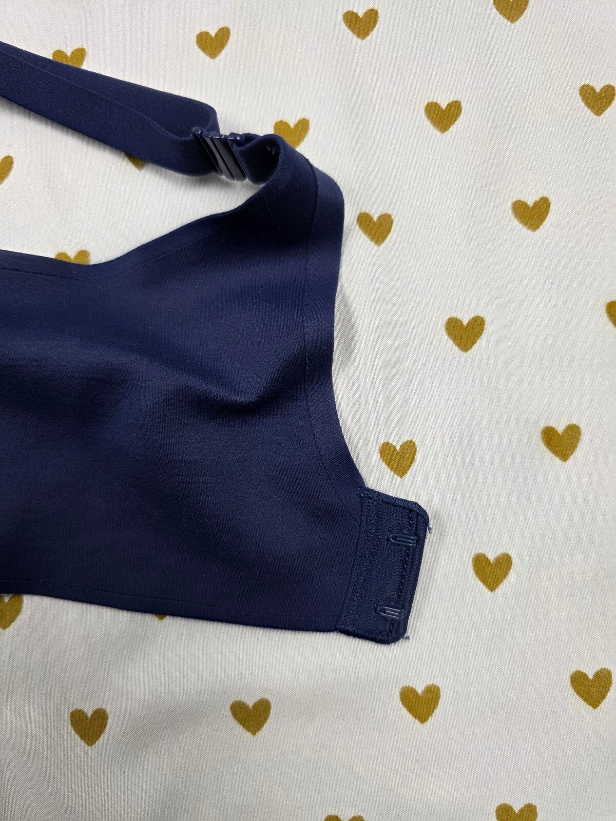 Victorias Secret Blue Lined Demi Super Soft Stretch Bra 36C