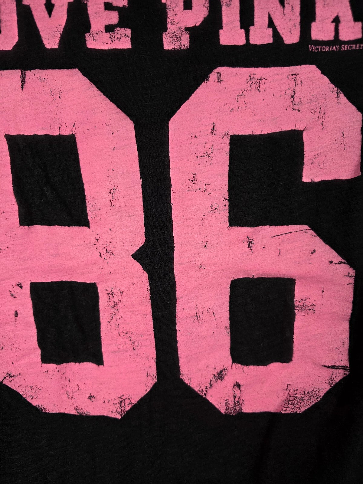 Victorias Secret PINK Vintage 86 Tee shirt Y2k SMALL