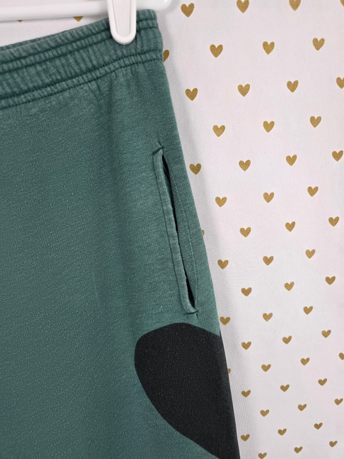 Victorias Secret PINK Vintage Long Love Heart Logo Sweats Sweatpants Small