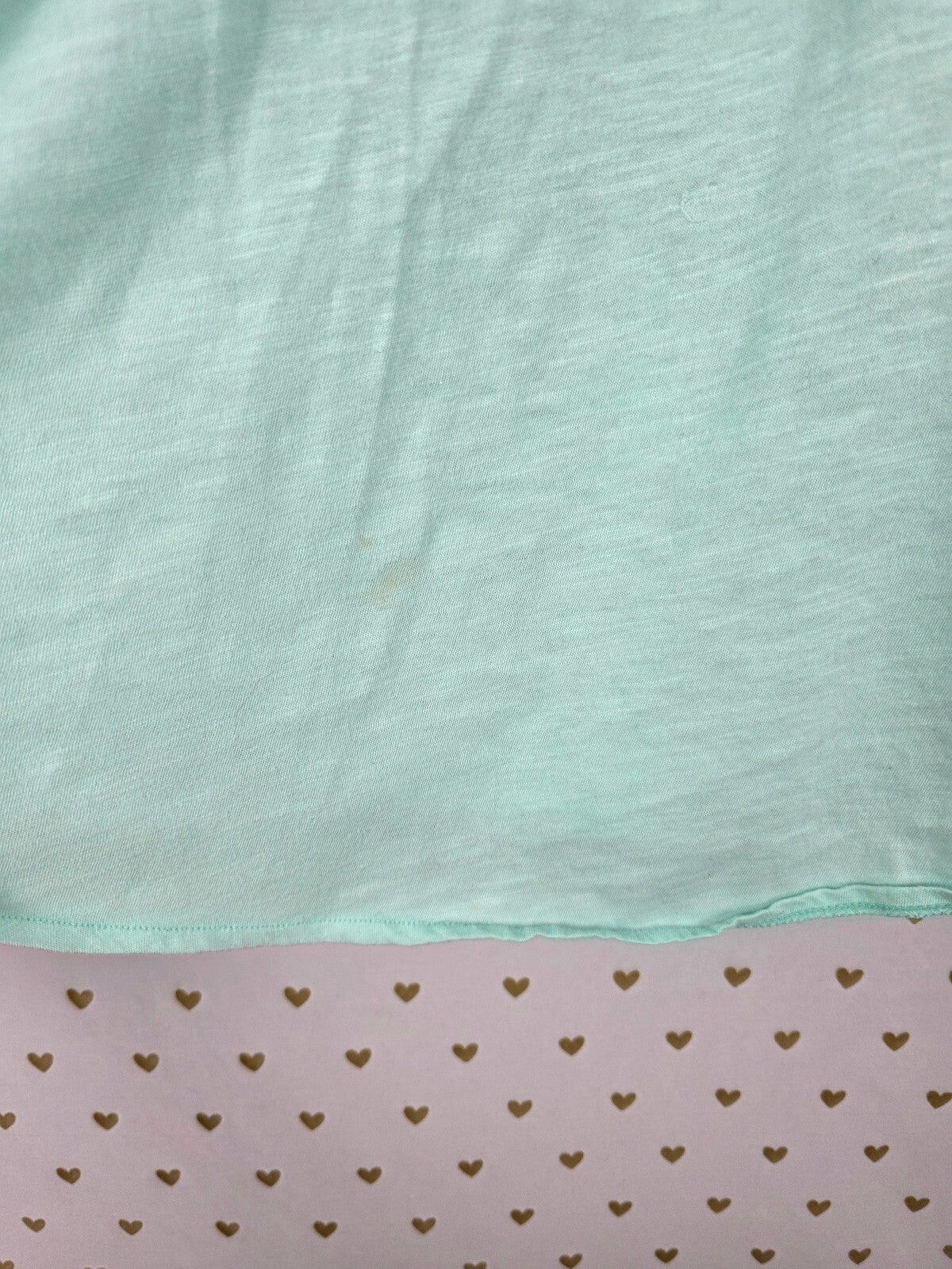 Victorias Secret PINK BLING Heart Sequined Tank top mint XS