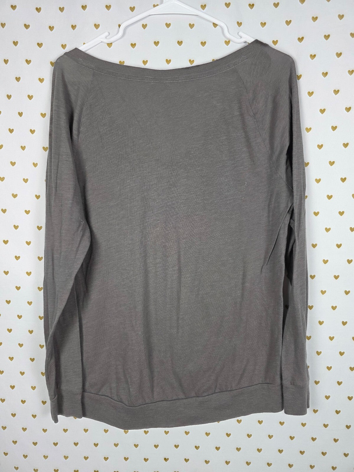 Victorias Secret PINK LOVE Cheetah Leopard BLING Sequined Long Sleeve Tee Shirt