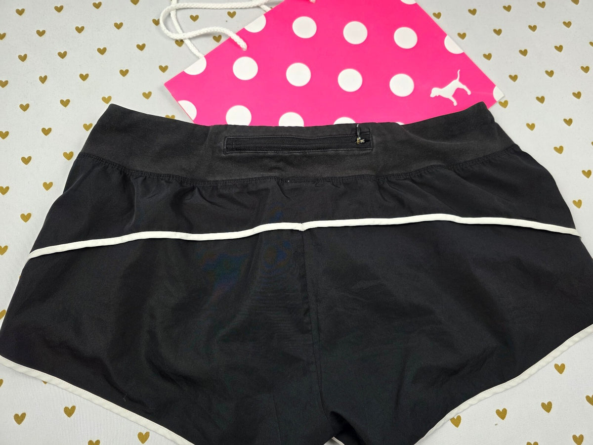 Victorias Secret PINK Active Running shorts black with liner Medium