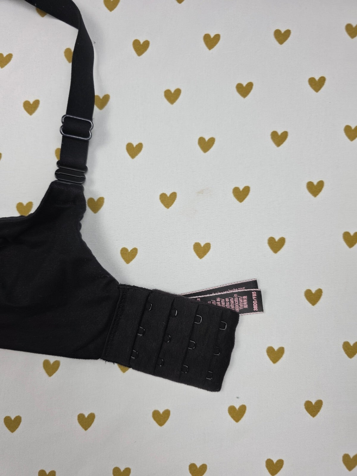 Victorias Secret Black Perfect Shape Bra 38DD