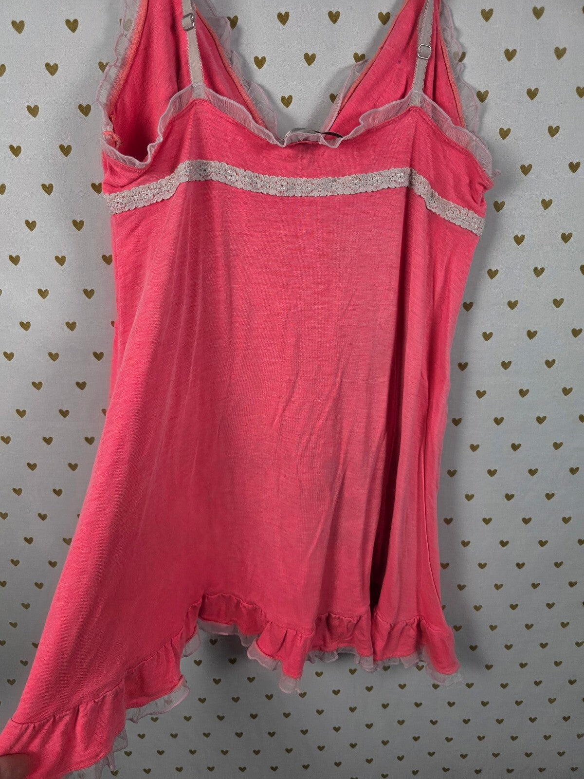 Victorias Secret Super soft Neon Nightie Slip Dress Lingerie Sleep LARGE