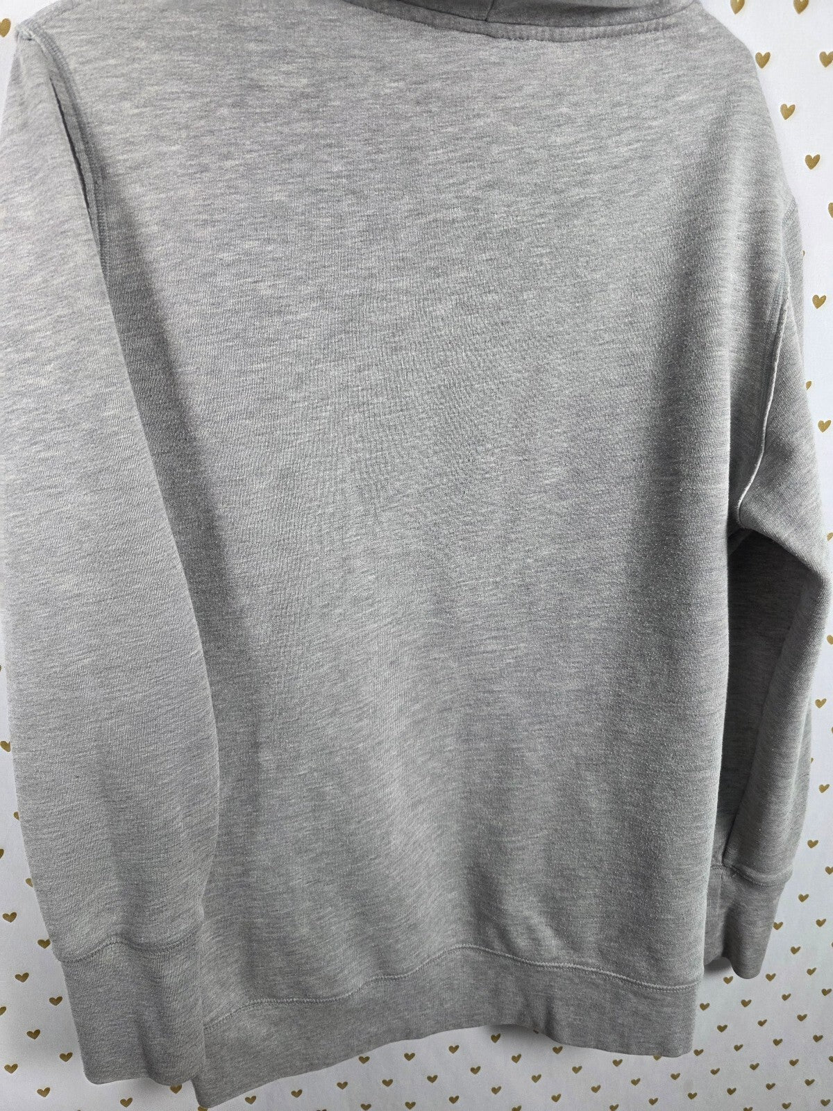 Victorias Secret PINK Vintage University Sweater Dress Hooded Y2k Grey Large