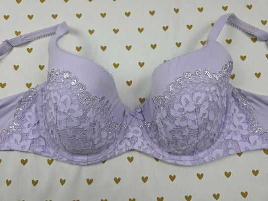 Victoria's Secret Body By Victoria Lined Demi Balconette Bra 34DD