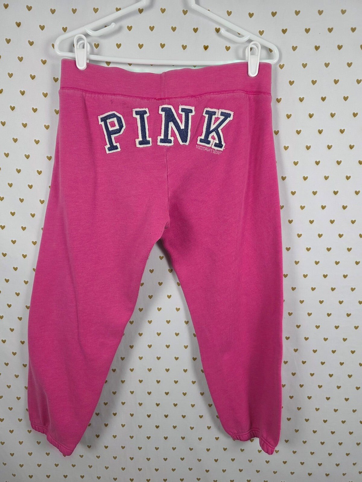 Victorias Secret PINK University Logo Butt Sweats Sweatpants Medium Y2k