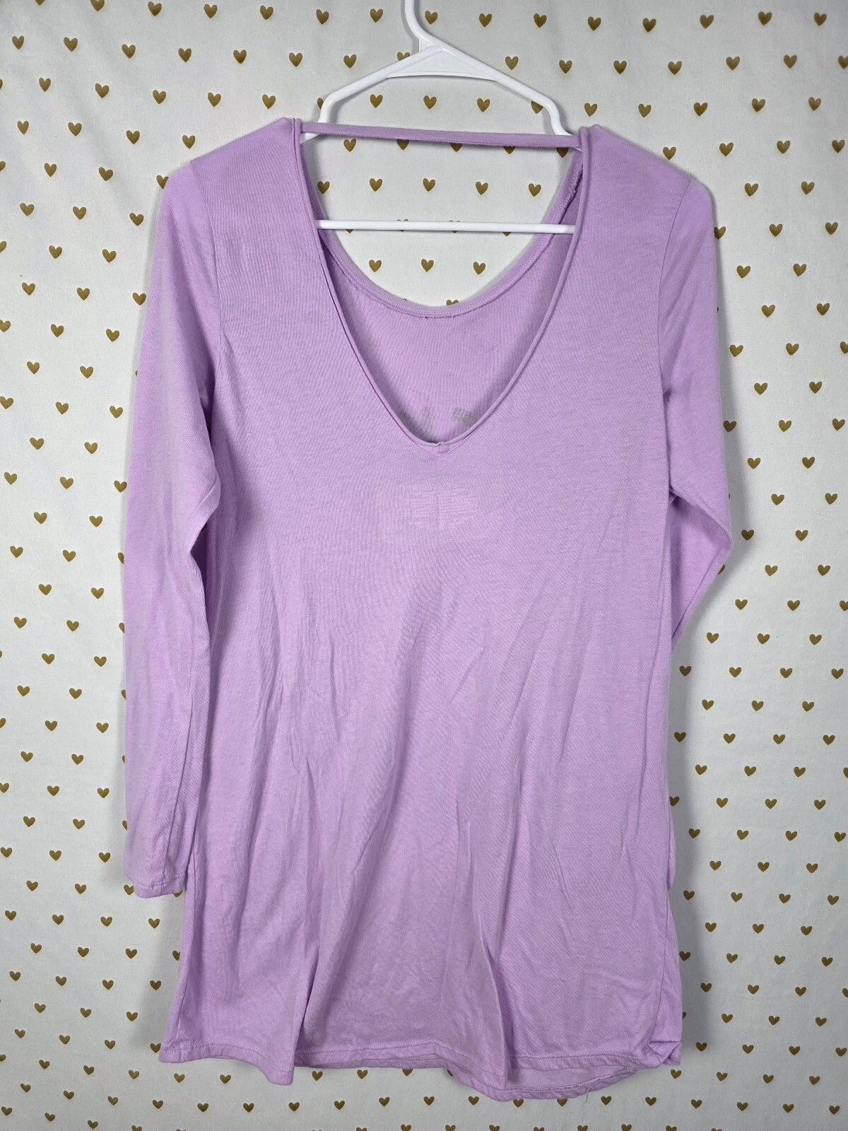 Victorias Secret Purple Open Back WICKED Sleep Shirt Nightgown XS