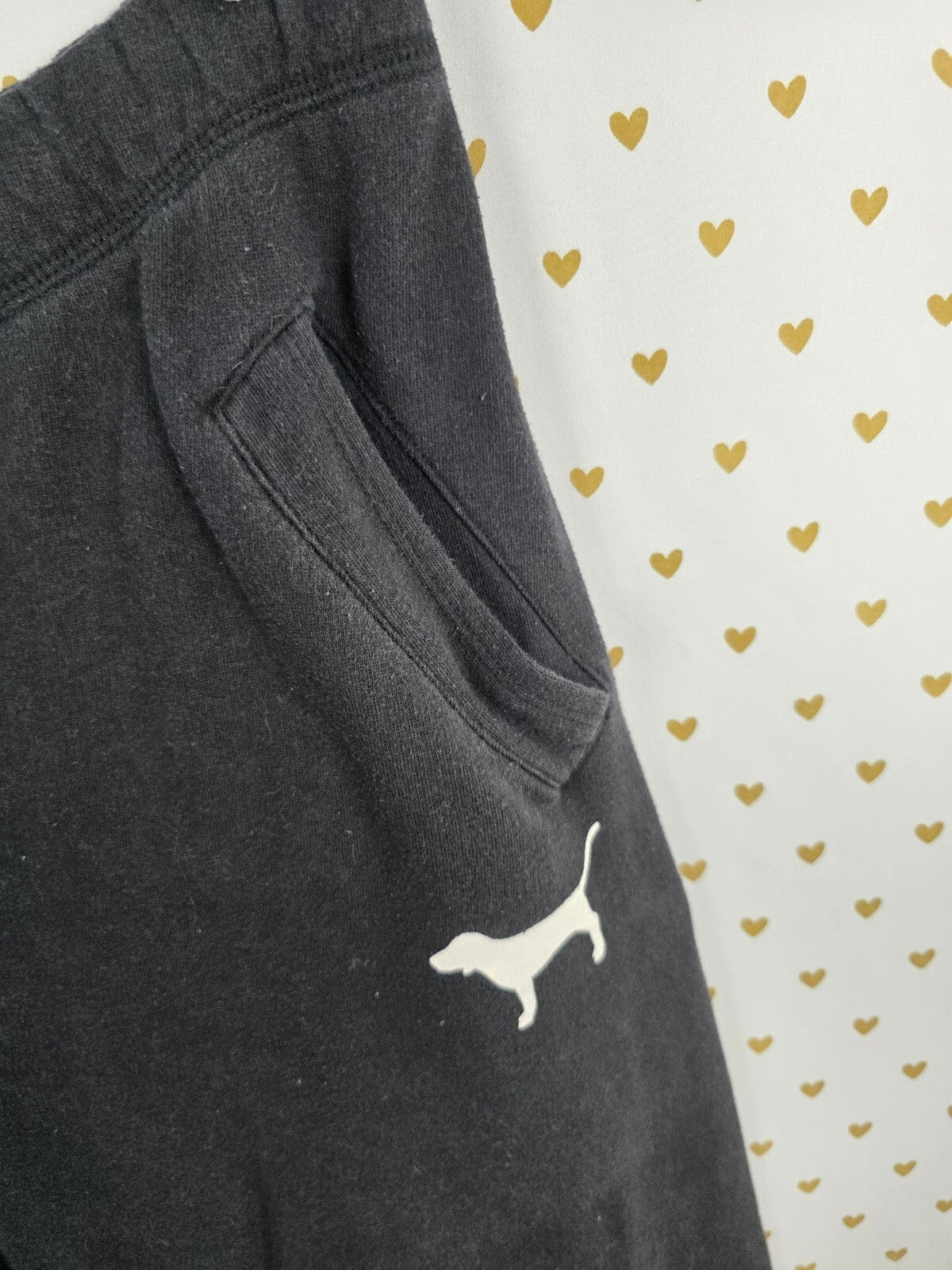Vintage Victoria’s Secret PINK LOVE PINK Leopard Tee Sweatpants Set L M Y2K