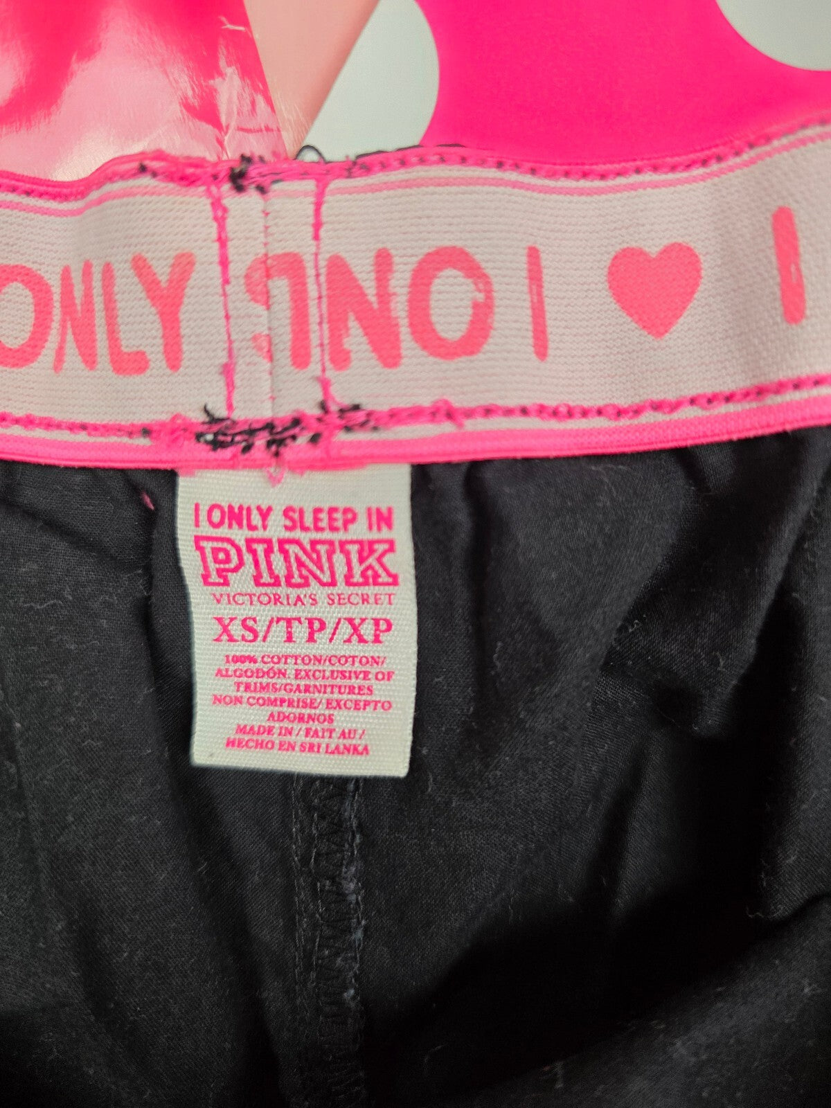 Victorias Secret PINK Bling HTF HARD TO GET Sleep Shorts Boxers Pajama Bottoms