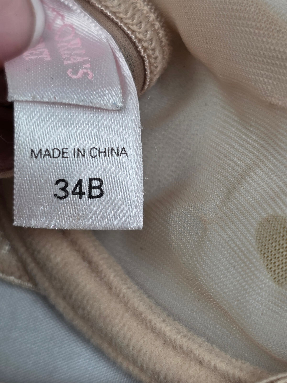 Victorias Secret Vintage Y2k Sheer 34b Sexy Bra
