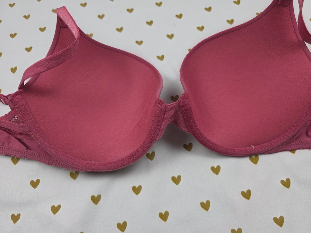 Victorias Secret PInk T shirt Push Up Full Coverage Bra 34B