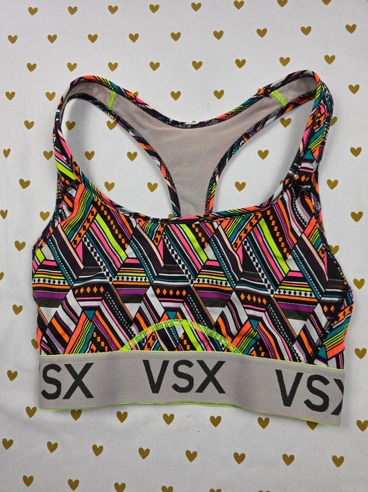 Victorias Secret VSX Neon Sports Bra XS Bralette Bra Top Tank