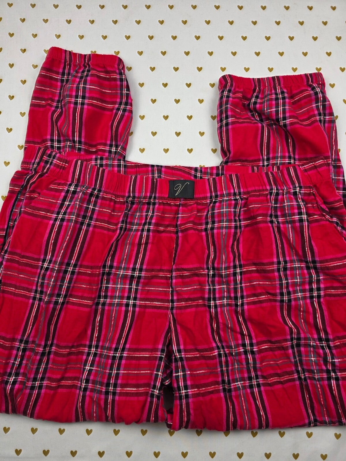Victorias Secret red Plaid 2XL XXL Sleep Pants Pajama PJ Bottoms