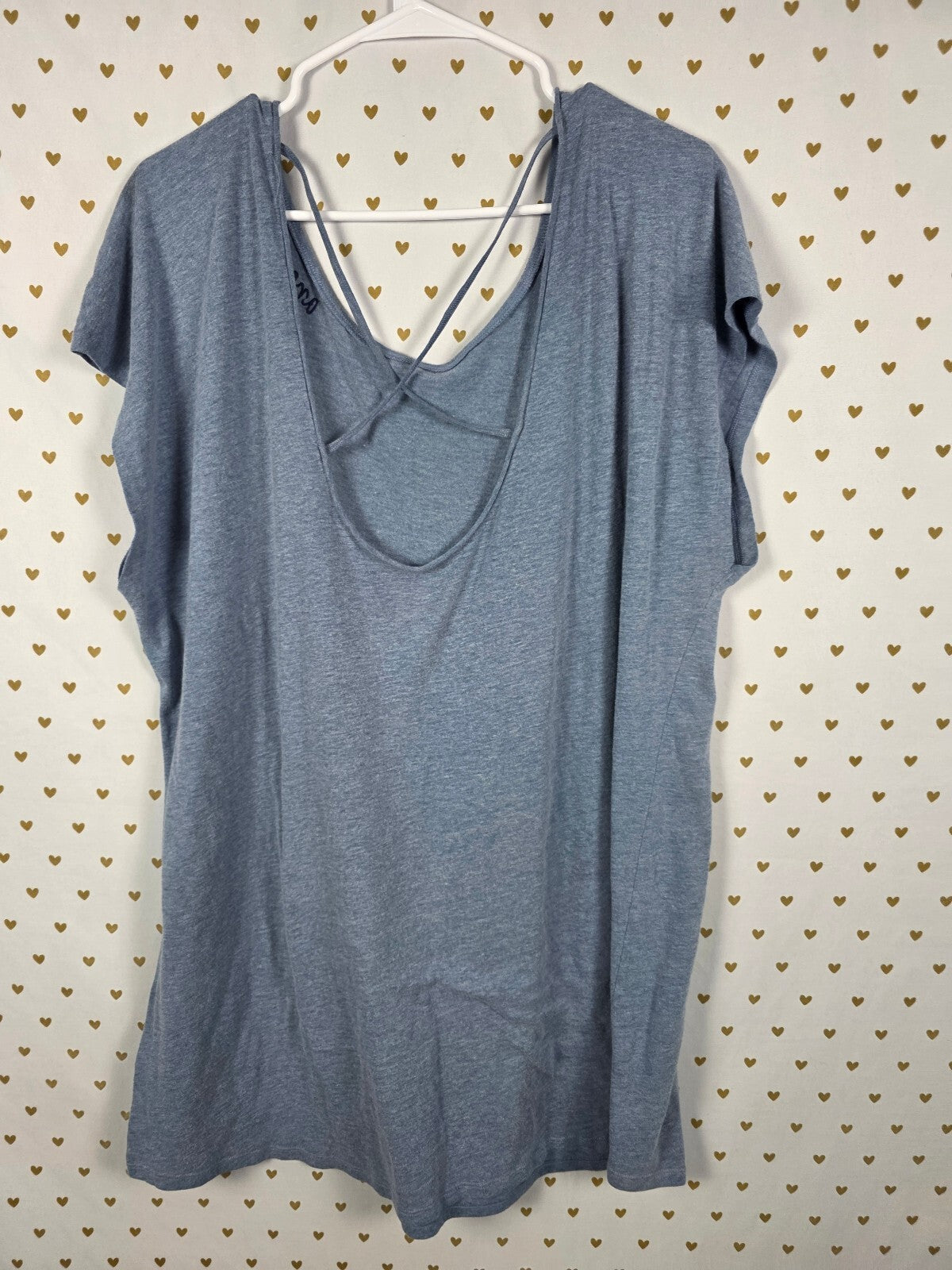 Victorias Secret ANGEL Caged Back Soft Nightgotwn Sleep Shirt Pajama XL