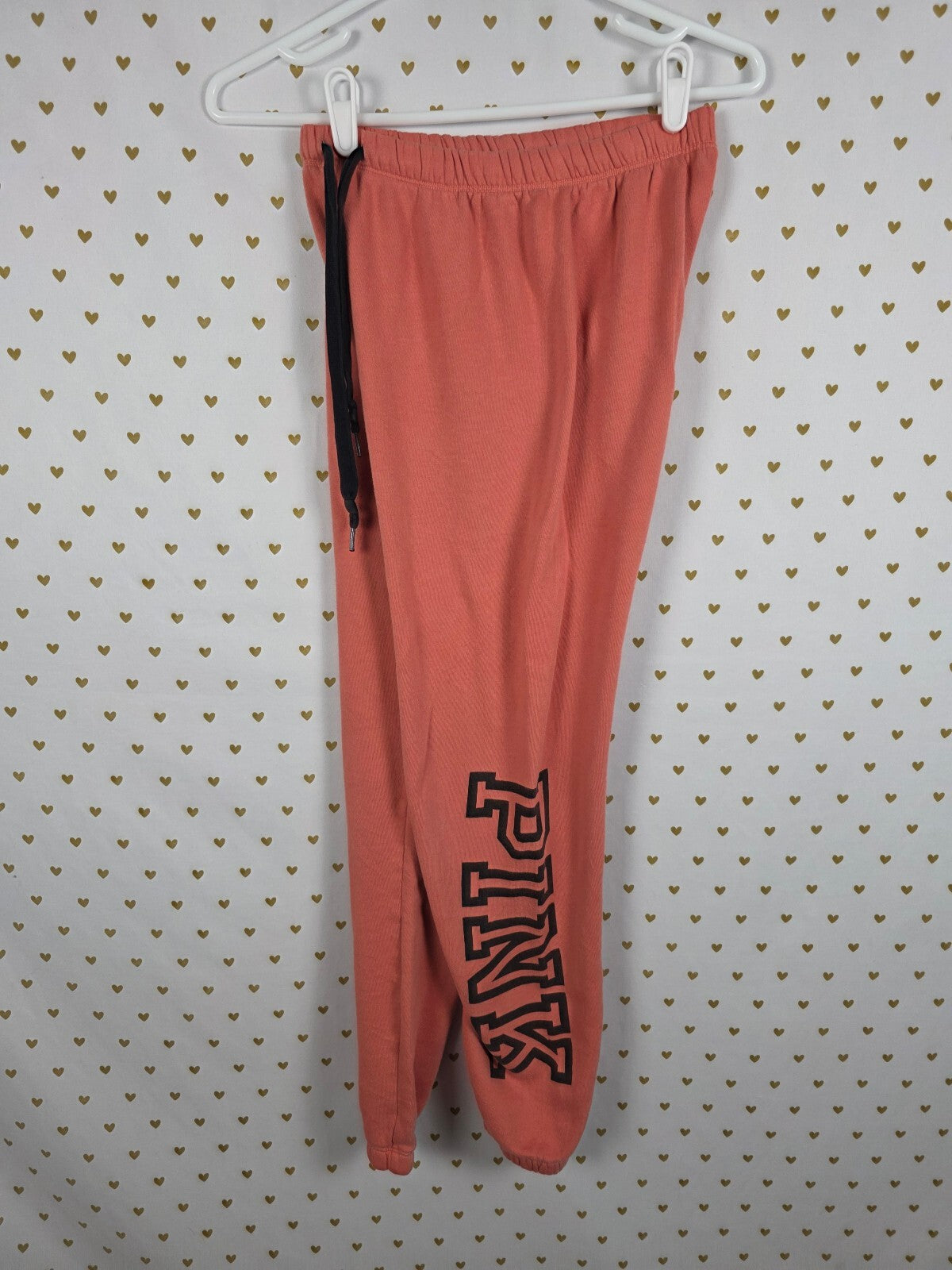 Victorias Secret Pink Logo Full Zip Hoodie Jacket Sweats Sweatpants SET XS
