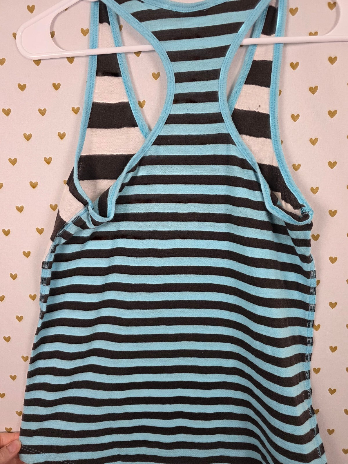 Victorias Secret PINK Striped Tank Top Y2k Vintage XS