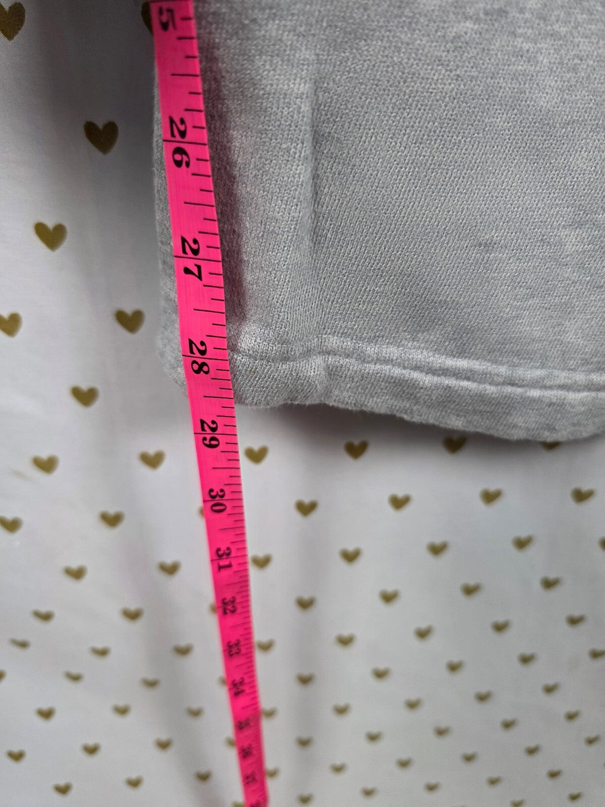Victorias Secret PINK Grey Cargo Sweats Sweatpants LARGE