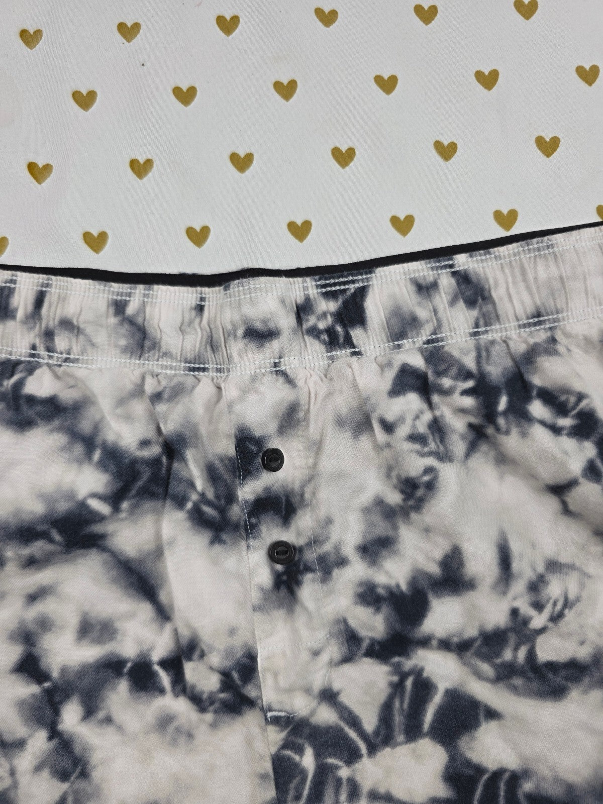 Victorias Secret PINK Logo butt Tye Dye XS Sleep Shorts Boxers Pajama Bottoms
