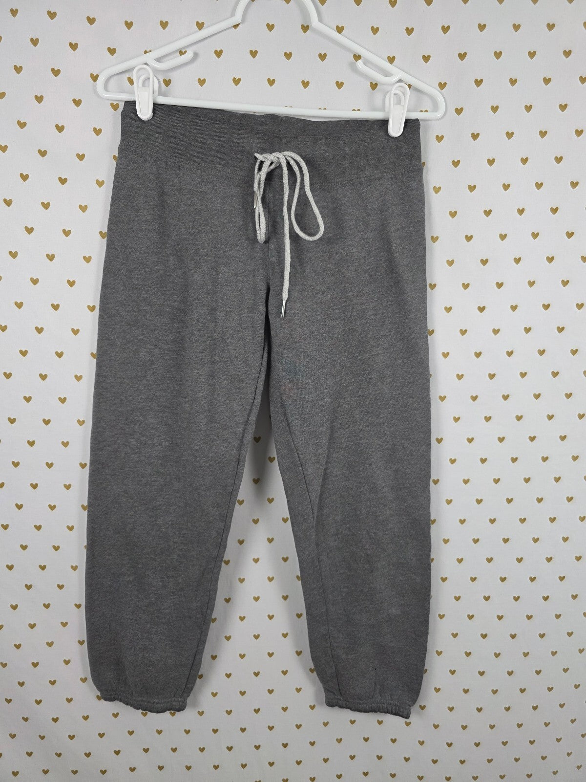 Victorias Secret PINK Vintage University Sweats XS Joggers Sweatpants Grey