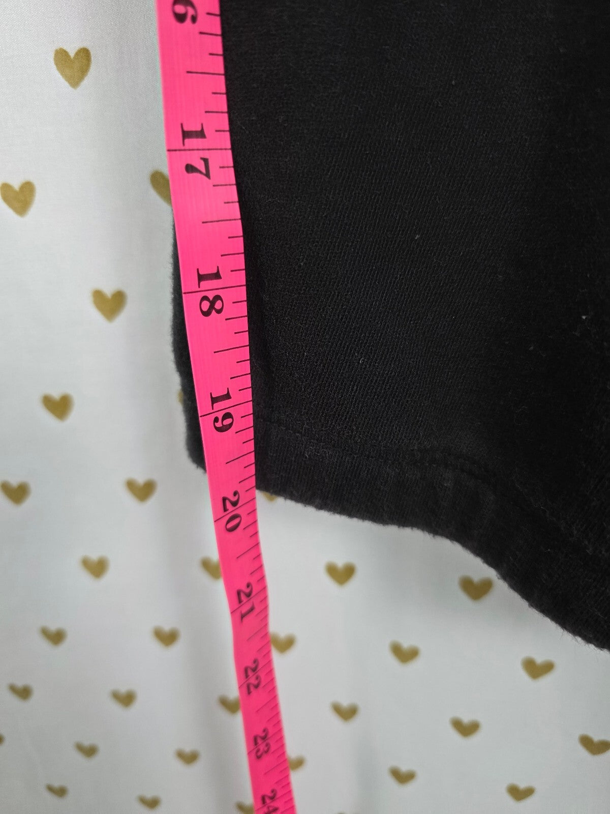 Victorias Secret PINK Vintage cropped Capri Sweats SMALL Black Joggers