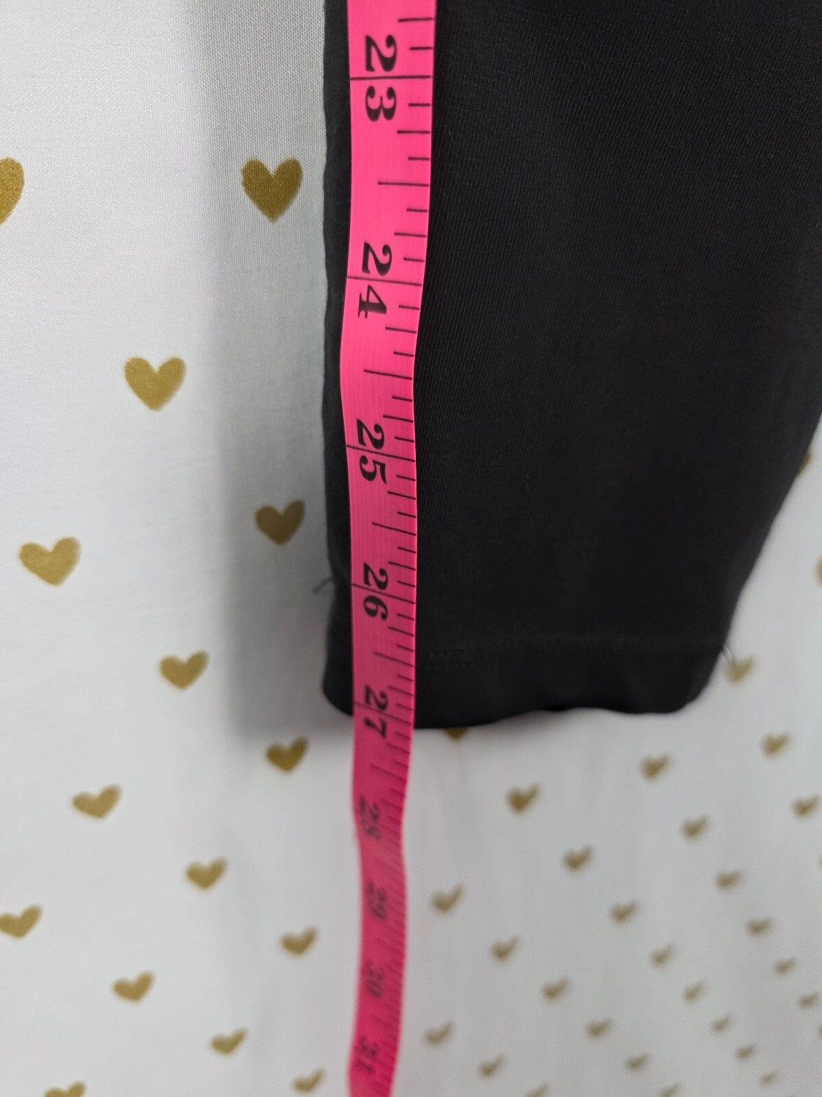 Victorias Secret PINK Vintage FOLDOVER Yoga Pants Medium Blue ankle Skinny