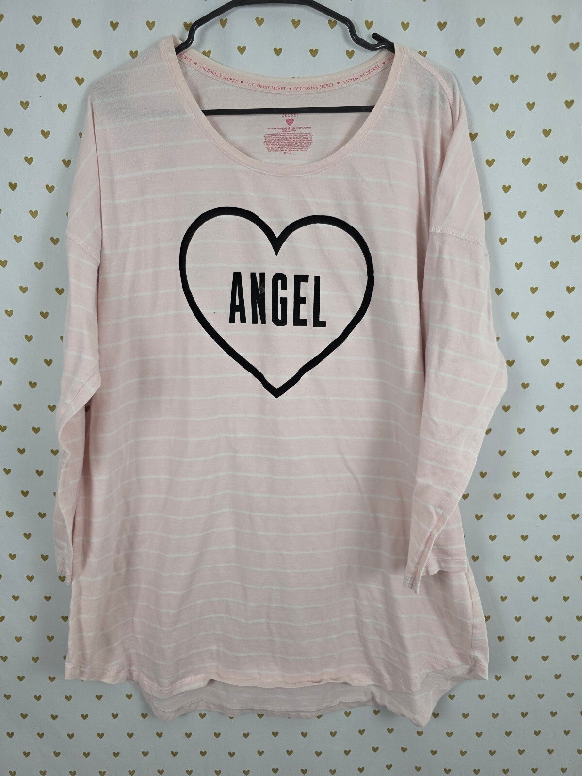 Victorias Secret Angels Soft Long Sleeve Nightgown Sleep Dress XL