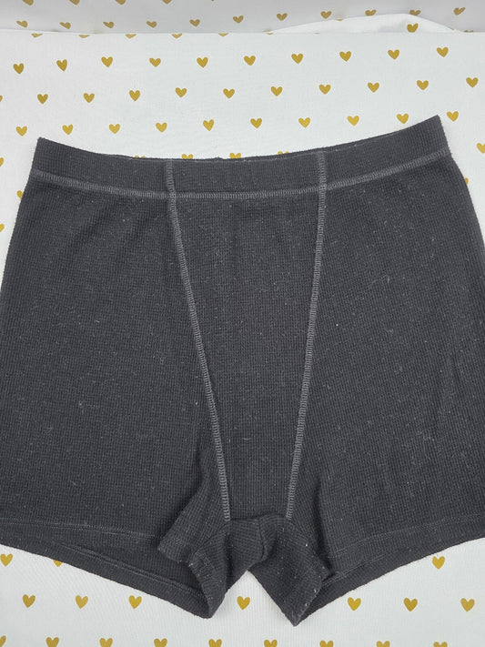 Victorias Secret Thermal Waffle Medium Sleep Shorts Boxers Pajama Bottoms