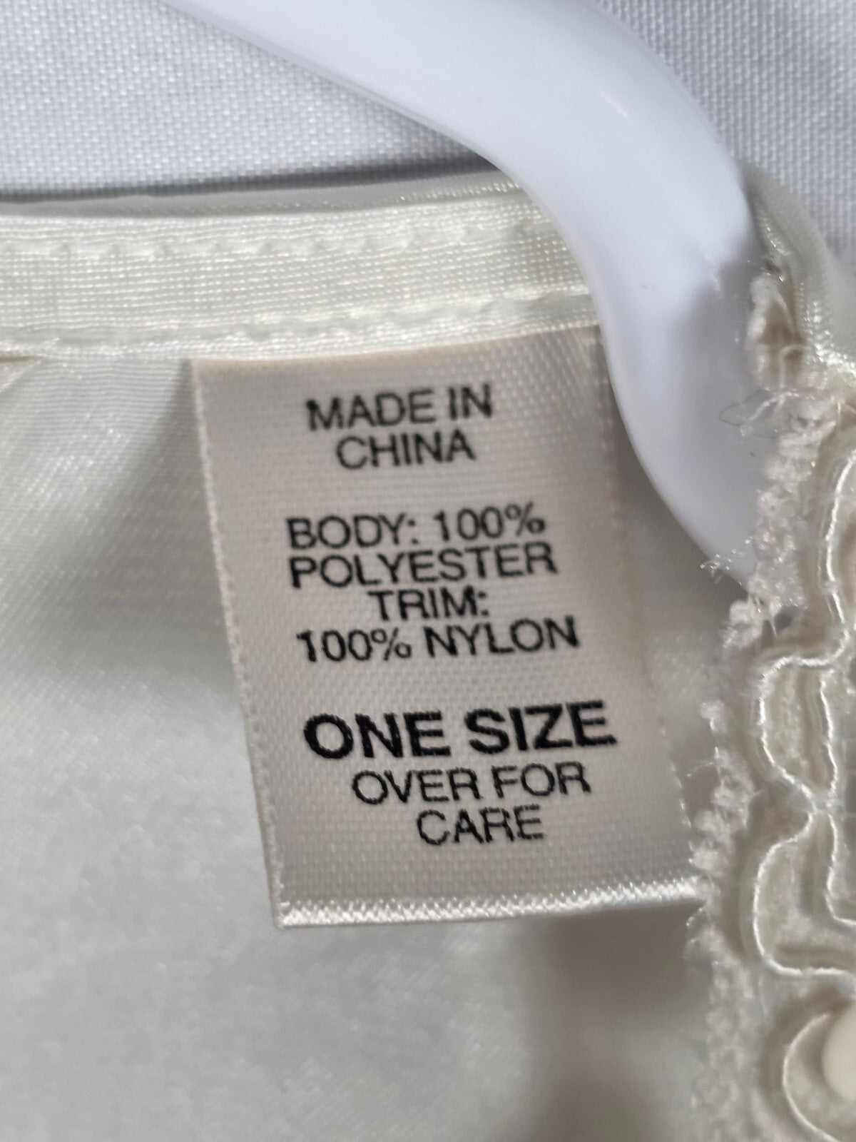 Victorias Secret Satin Silky Robe White VINTAGE Heart Label embellished SEQUIN
