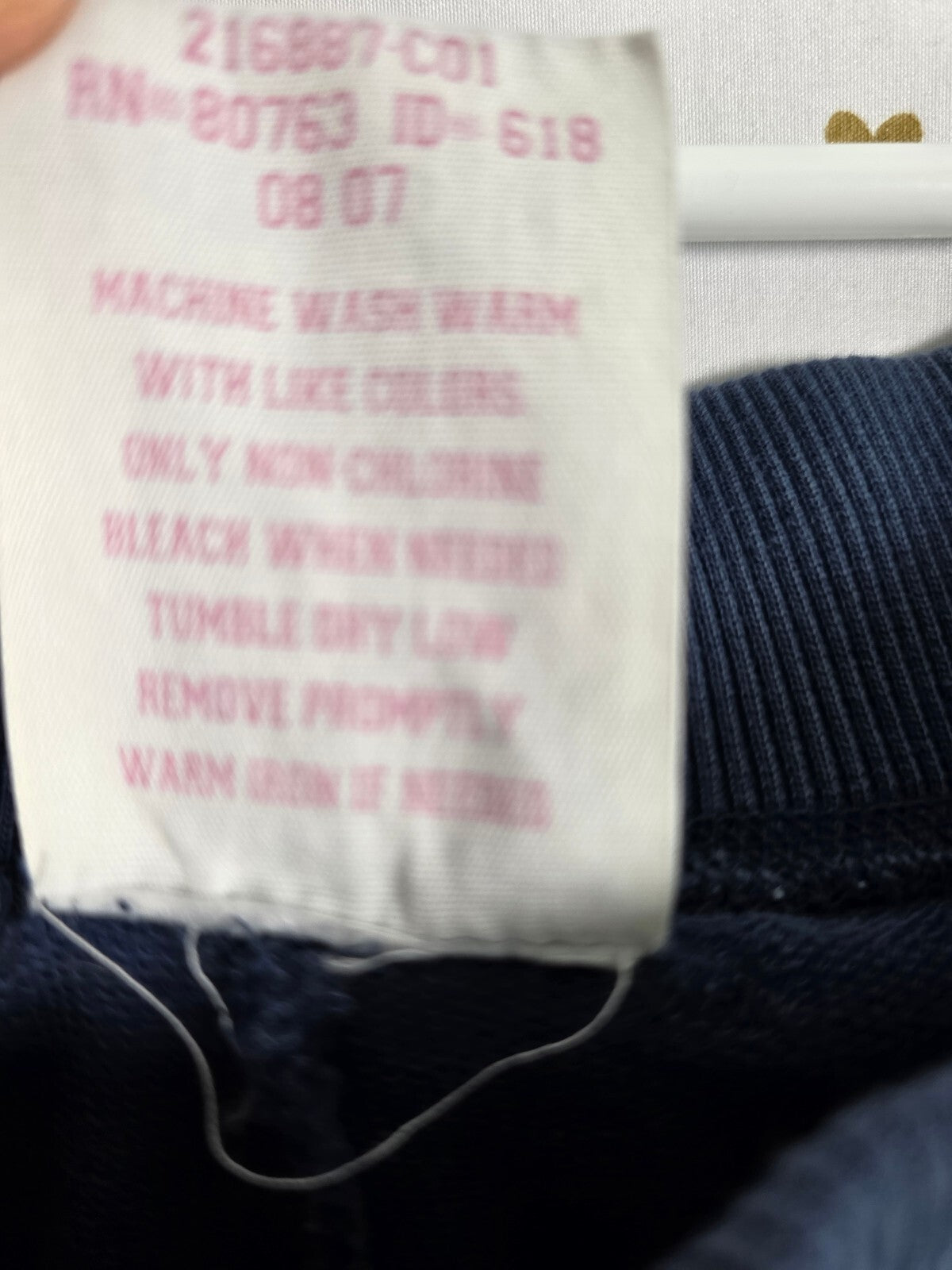 Victorias Secret PINK Unversity VINTAGE y2k MEDIUM 07 Sweats Sweatpants Blue