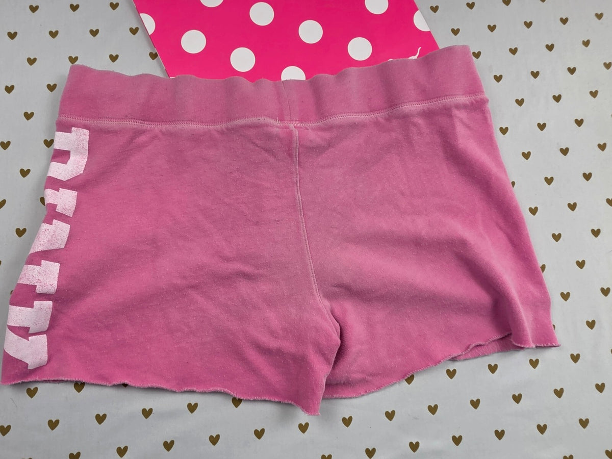 Victorias Secret PINK Vintage Logo Sweat Shorts Medium Y2k